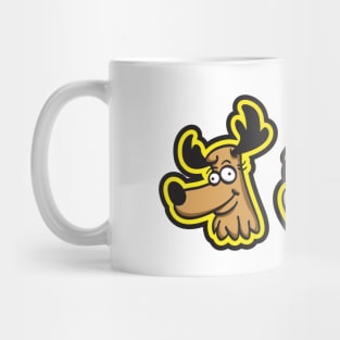 T Shirt Cartoon Design Christmas Holiday Season Santa Claus ( color Version ) Mug